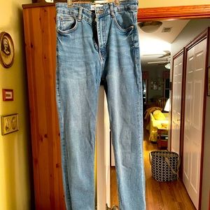 Zara high rise skinny jeans